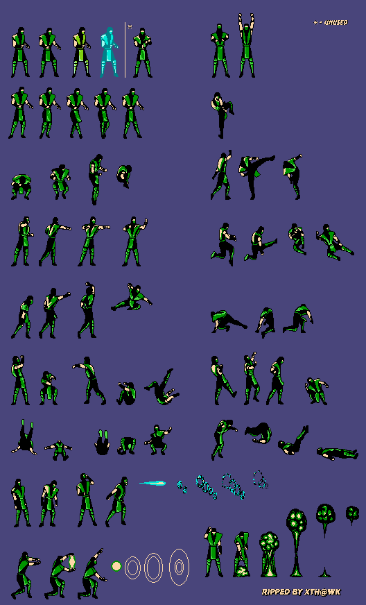 Mortal Kombat II Special (Bootleg) - Reptile