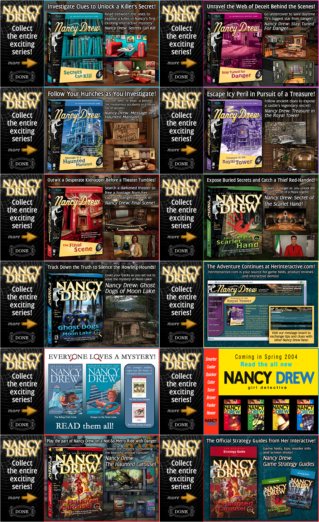 Nancy Drew: Danger on Deception Island - Game Promos