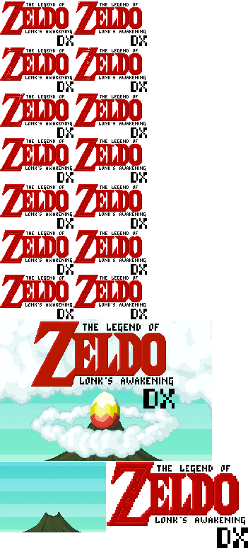 The Legend of Zeldo: Lonk's Awakening DX - Title