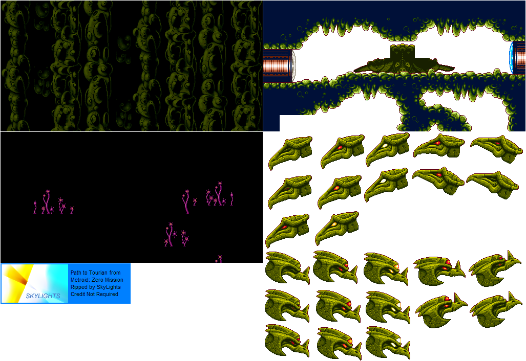 Metroid Zero Mission - Path to Tourian