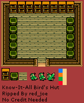 The Legend of Zelda: Oracle of Ages - Know-It-All Birds' Hut