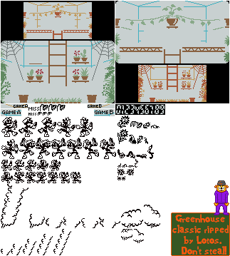 Game & Watch Gallery 3 - Greenhouse (Classic)