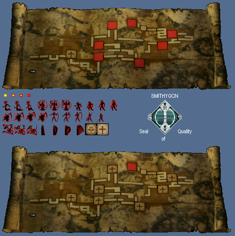 Castlevania Chronicles - Arranged Map