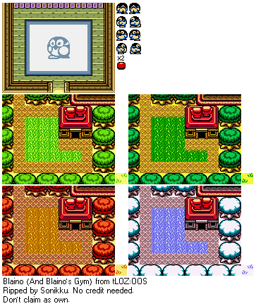 The Legend of Zelda: Oracle of Seasons - Blaino's Gym