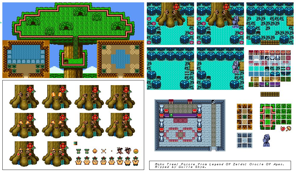 The Legend of Zelda: Oracle of Ages - Maku Tree