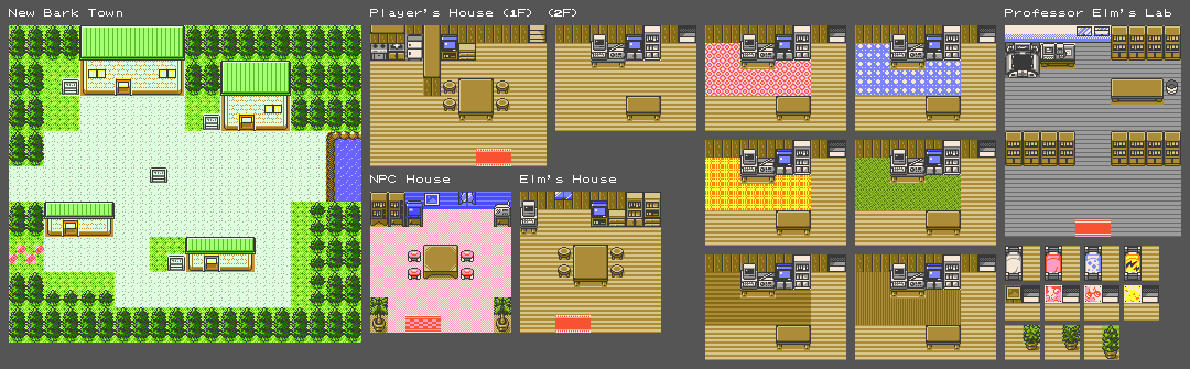 Pokémon Gold / Silver - New Bark Town