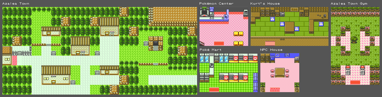 Pokémon Gold / Silver - Azalea Town