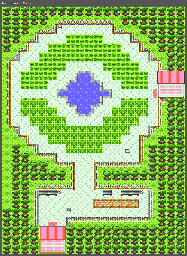 Pokémon Gold / Silver - National Park