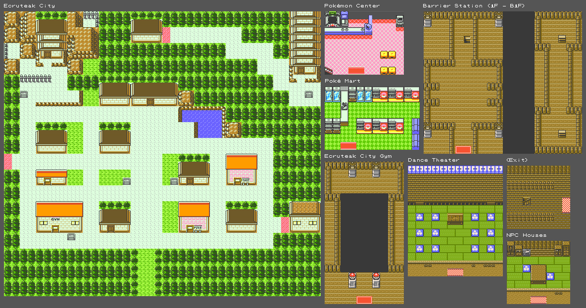 Pokémon Gold / Silver - Ecruteak City