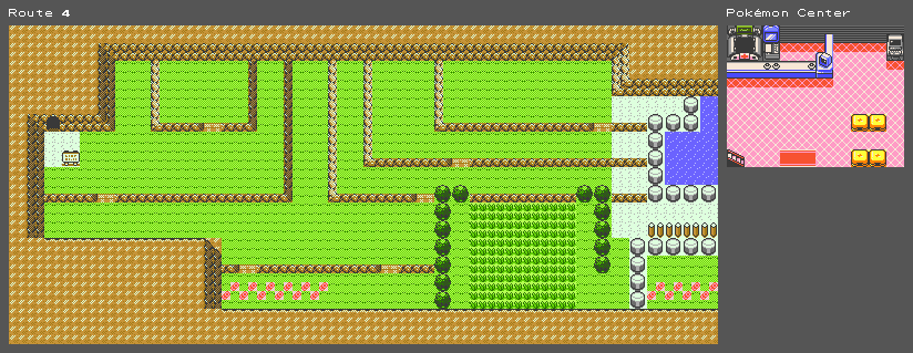 Pokémon Gold / Silver - Route 04