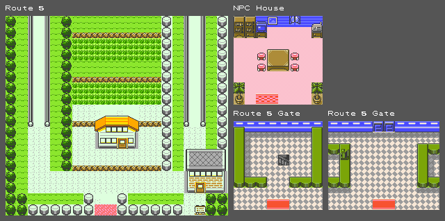 Pokémon Gold / Silver - Route 05