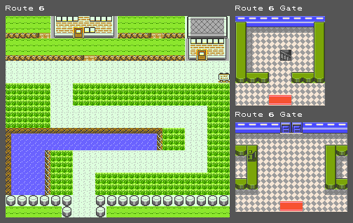 Pokémon Gold / Silver - Route 06