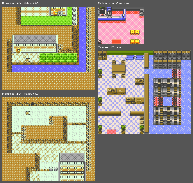 Pokémon Gold / Silver - Route 10