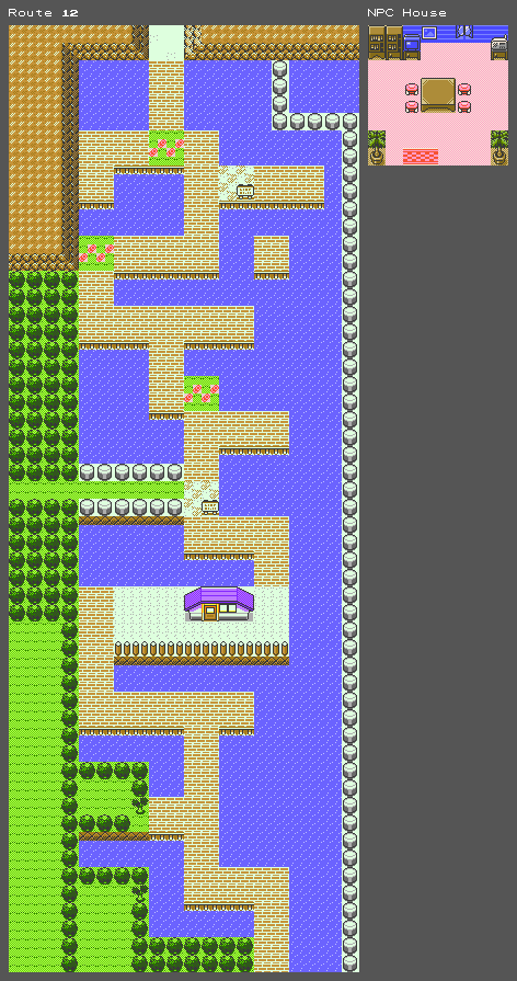 Pokémon Gold / Silver - Route 12