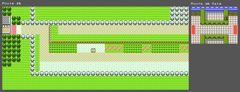 Pokémon Gold / Silver - Route 15