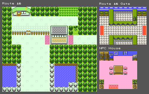 Pokémon Gold / Silver - Route 16