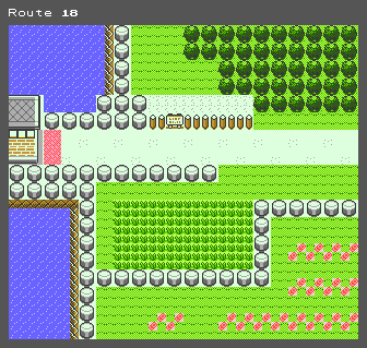 Pokémon Gold / Silver - Route 18