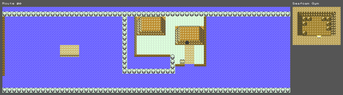 Pokémon Gold / Silver - Route 20