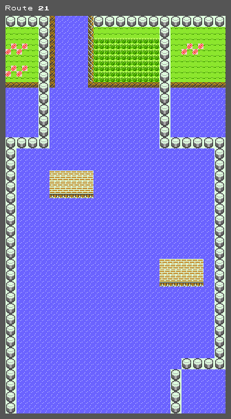 Pokémon Gold / Silver - Route 21