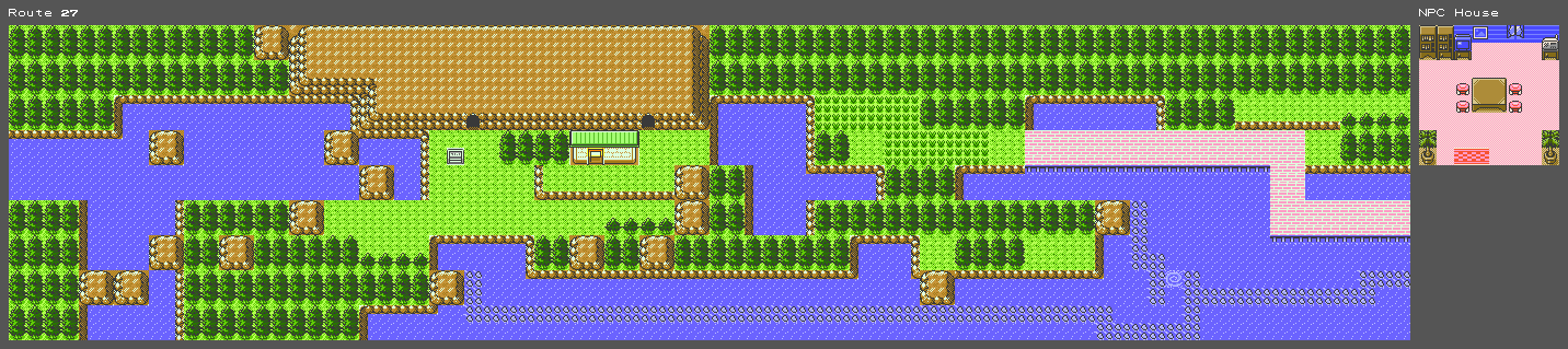 Pokémon Gold / Silver - Route 27