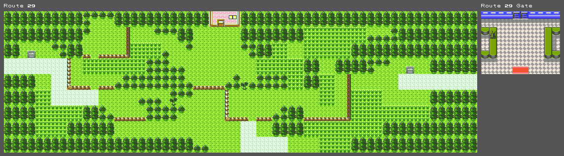 Pokémon Gold / Silver - Route 29