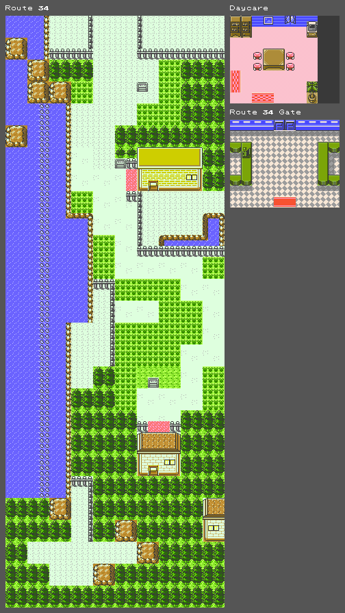 Pokémon Gold / Silver - Route 34