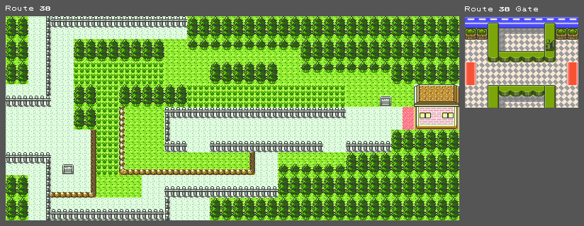 Pokémon Gold / Silver - Route 38