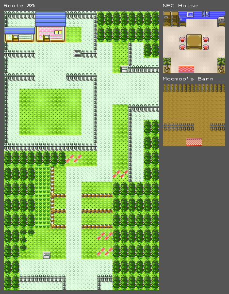 Pokémon Gold / Silver - Route 39