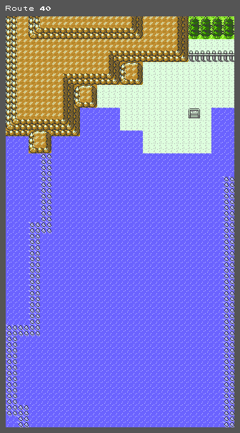 Pokémon Gold / Silver - Route 40