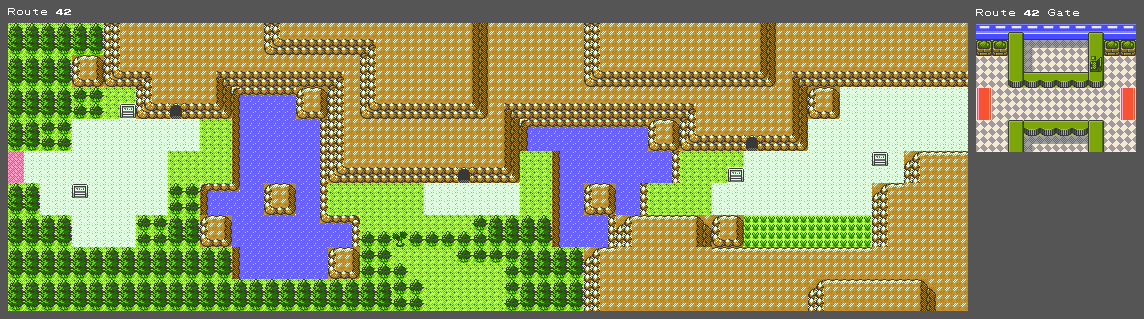 Pokémon Gold / Silver - Route 42