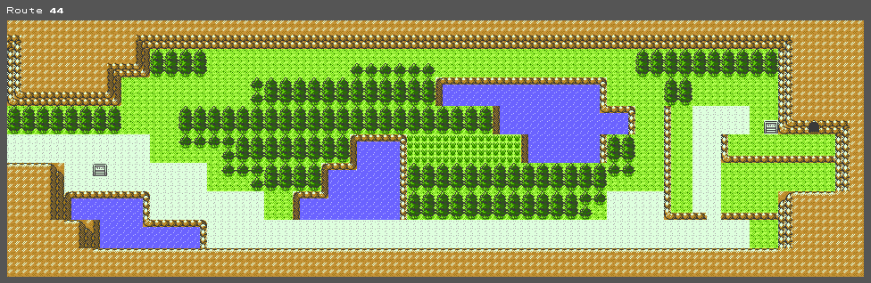 Pokémon Gold / Silver - Route 44