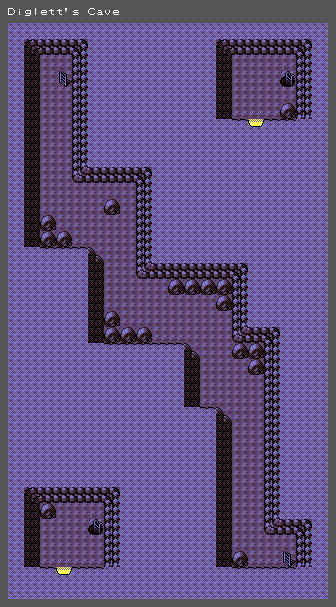 Pokémon Gold / Silver - Diglett's Cave