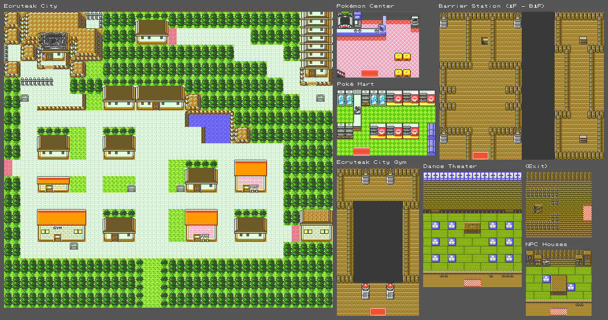 Pokémon Crystal - Ecruteak City