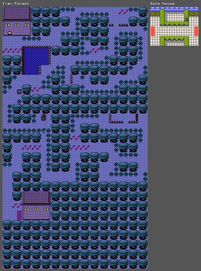 Pokémon Crystal - Ilex Forest