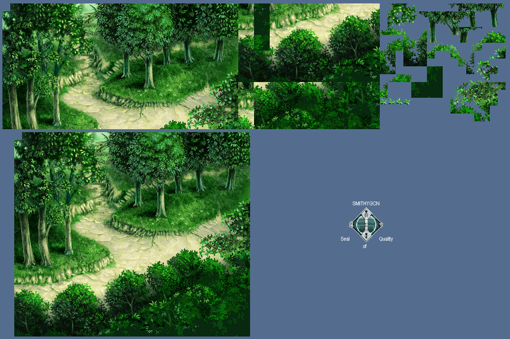 Tales of Eternia / Tales of Destiny II - Rasheans Forest - Area 3