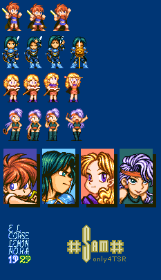 Melfand Stories (JPN) - Character Select