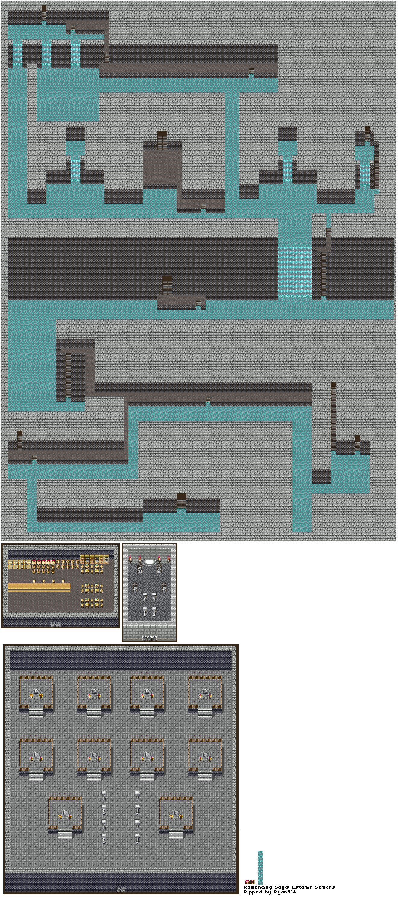 Romancing SaGa (JPN) - Estamir Sewers