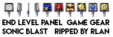 Sonic Blast - End Panels