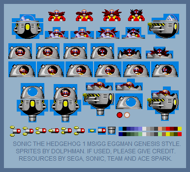 Game Gear Vehicles (Sonic Genesis-Style)
