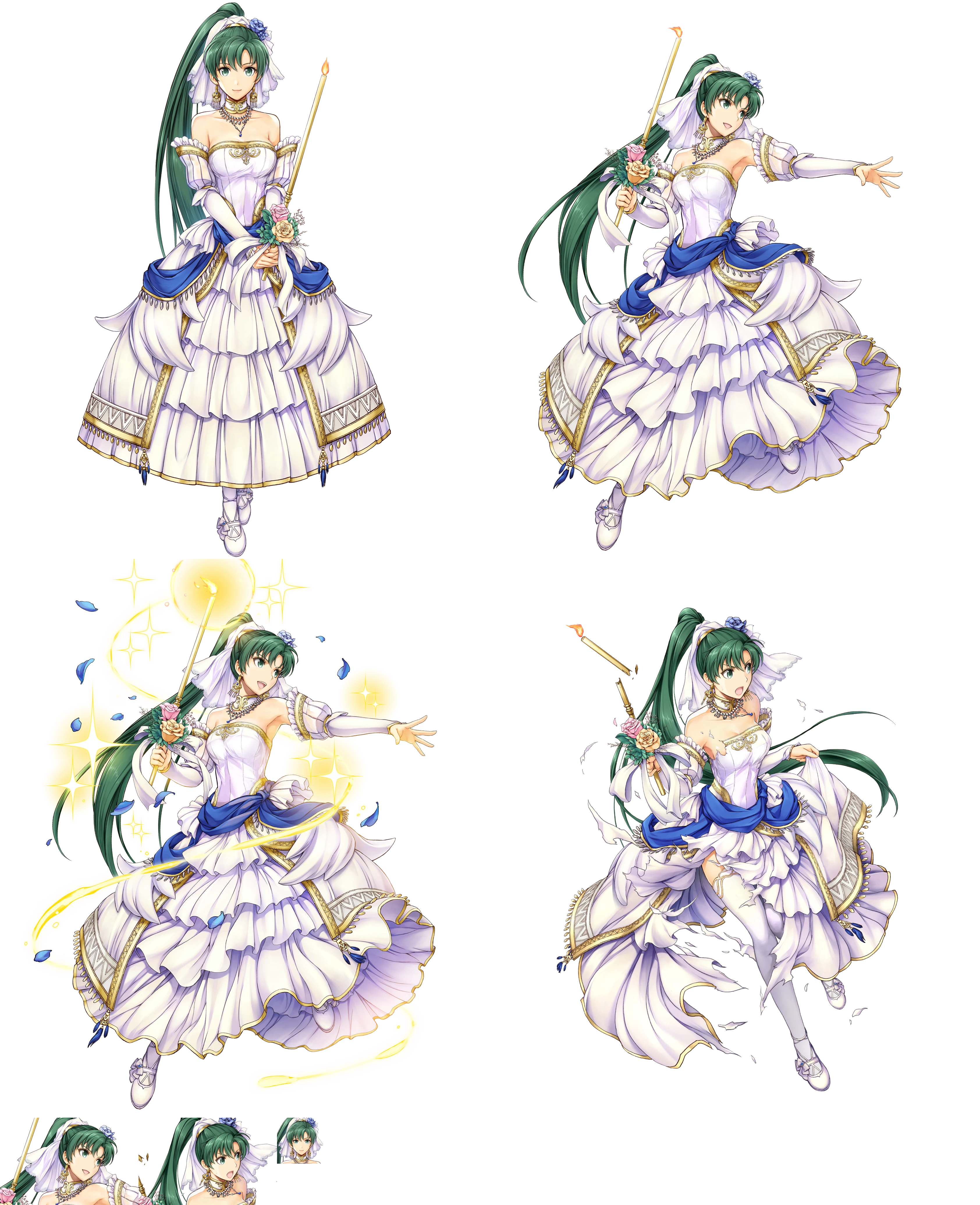 Fire Emblem: Heroes - Lyn (Bridal Blessings)