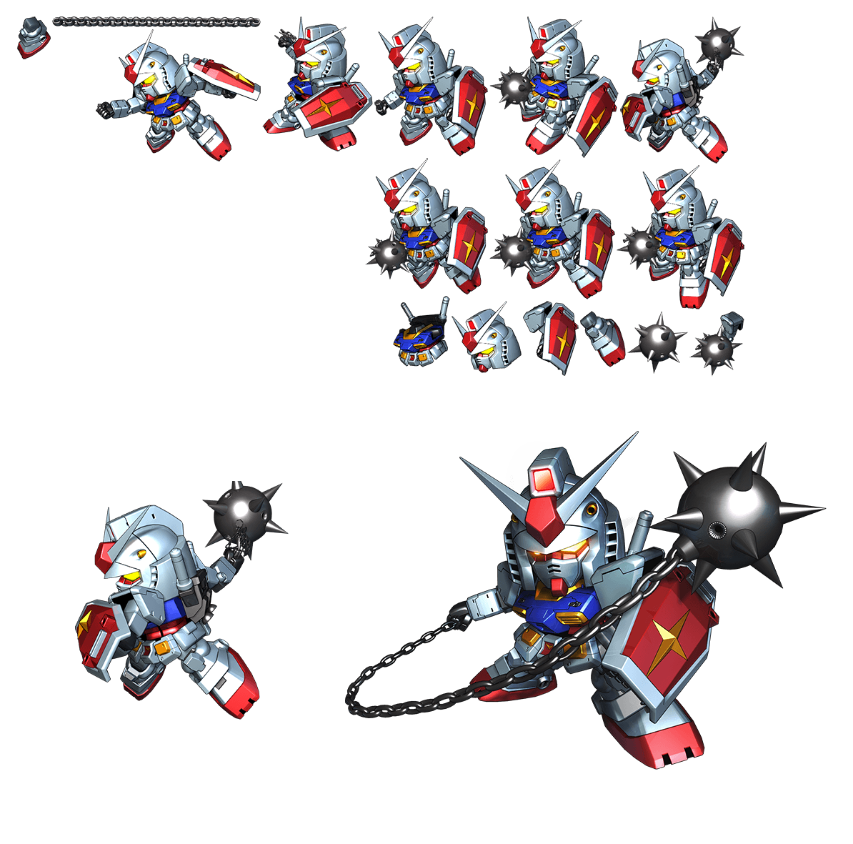 Super Gundam Royale - Gundam (Hyper Hammer)