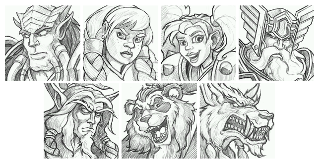 Sketch Portraits (Alliance)