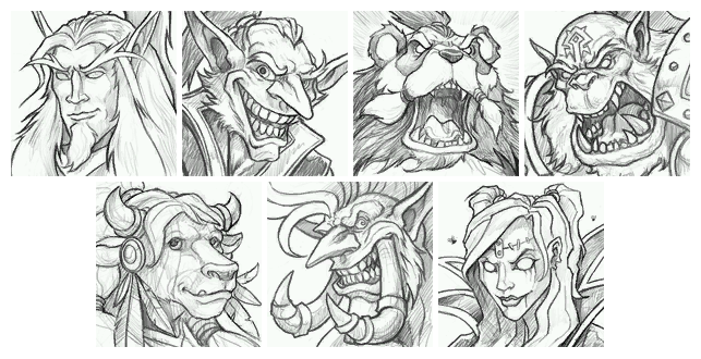 Sketch Portraits (Horde)