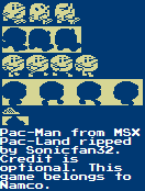 Pac-Land (MSX) - Pac-Man