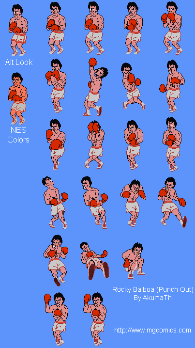 Rocky Customs - Rocky Balboa (Punch-Out!!-Style)