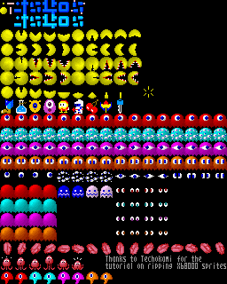 Pac-Men - General Sprites.