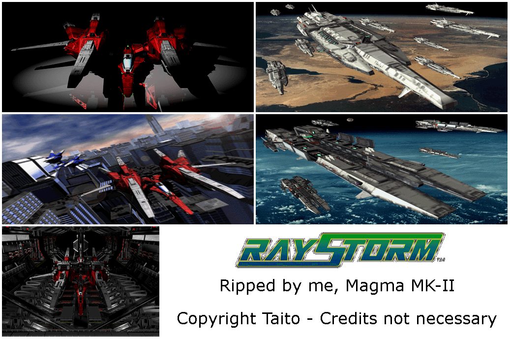 RayStorm - Title Screen