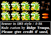 Bowser (Super Mario Bros. 1 NES-Style)