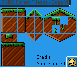 Forest Tileset (SMB3)