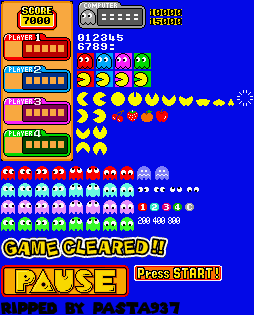 Pac-Man Vs. - General Sprites